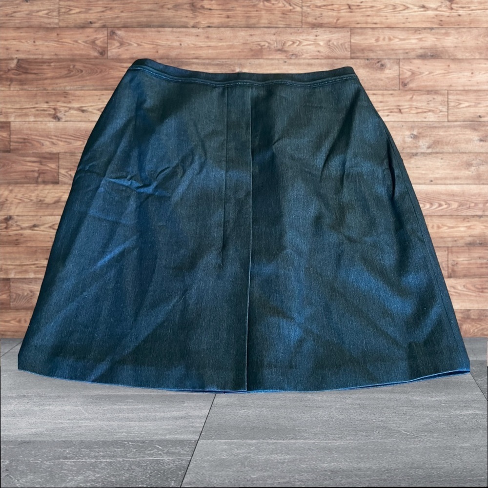Tahari Woman Black Skirt Plus Size 14 Knee Length